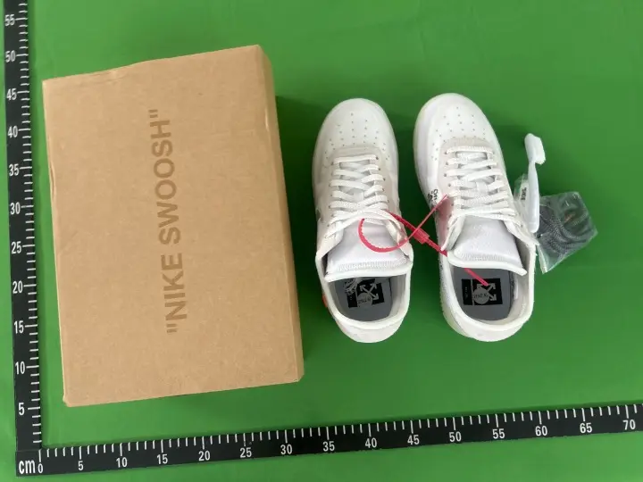 Air Force 1 Low Off-White Black White QC photo 2