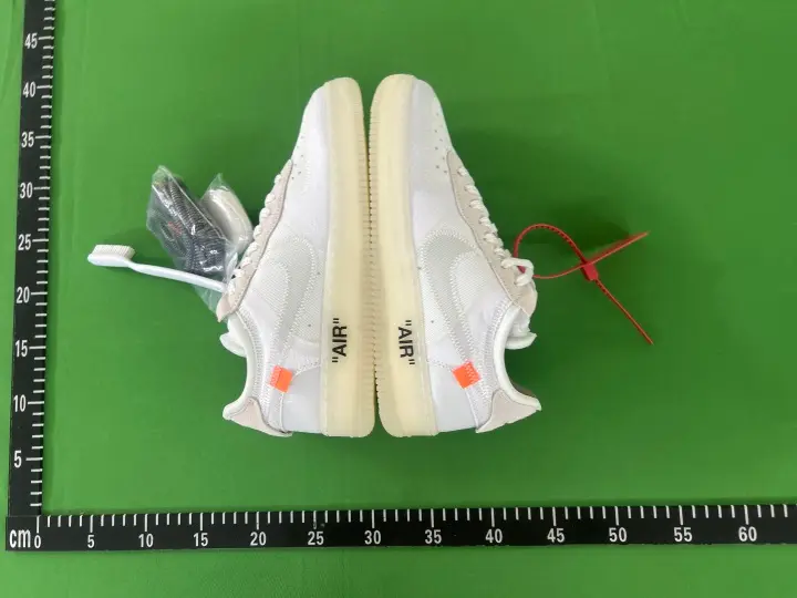 Air Force 1 Low Off-White Black White QC photo 5