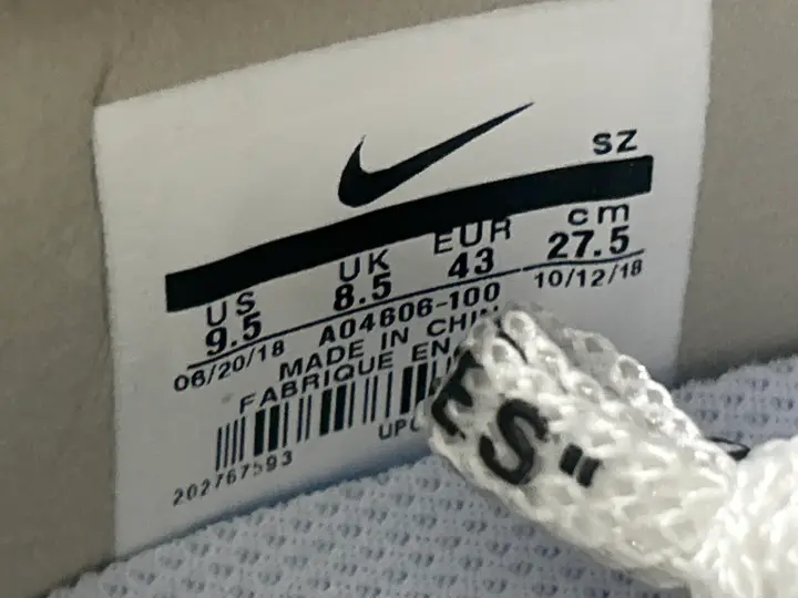 Air Force 1 Low Off-White Black White QC photo 7