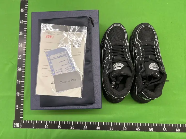 Dior B30 All Black Shoes QC photo 10