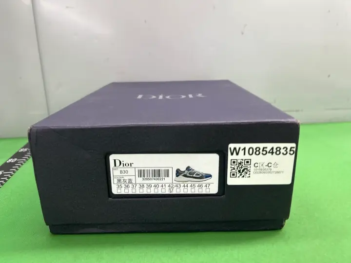 Dior B30 All Black Shoes QC photo 17