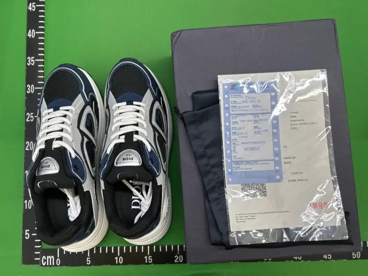 Dior B30 All Black Shoes QC photo 18