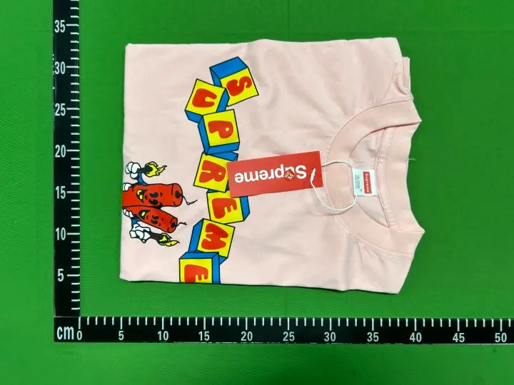 Supreme Burberry Tee QC photo 17