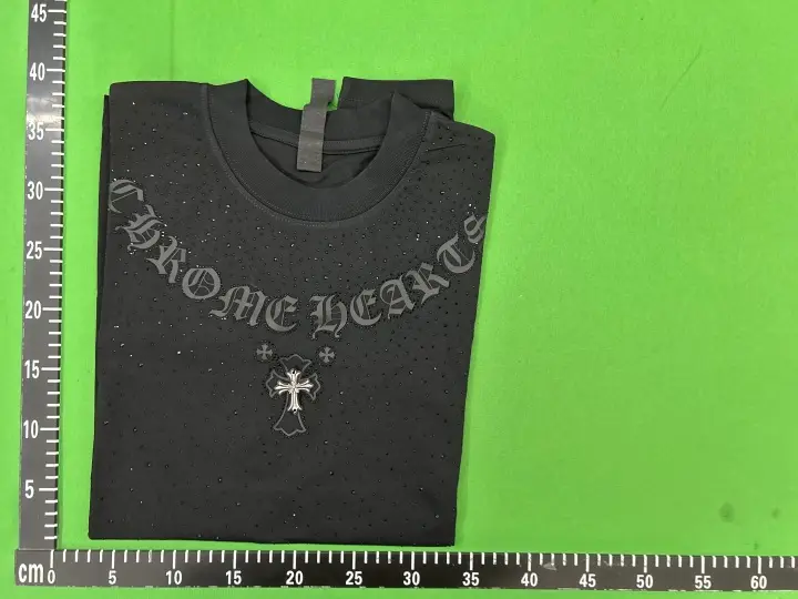 Chrome Hearts Shiny Tee With Rhinestones QC photo 16