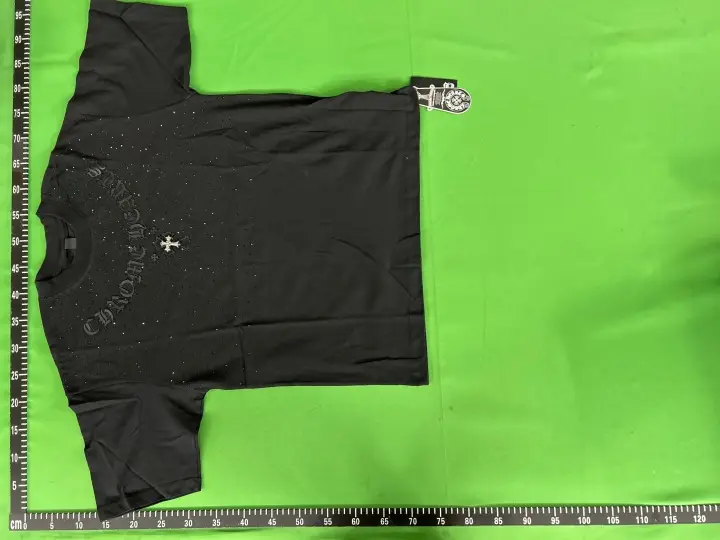 Chrome Hearts Shiny Tee With Rhinestones QC photo 3