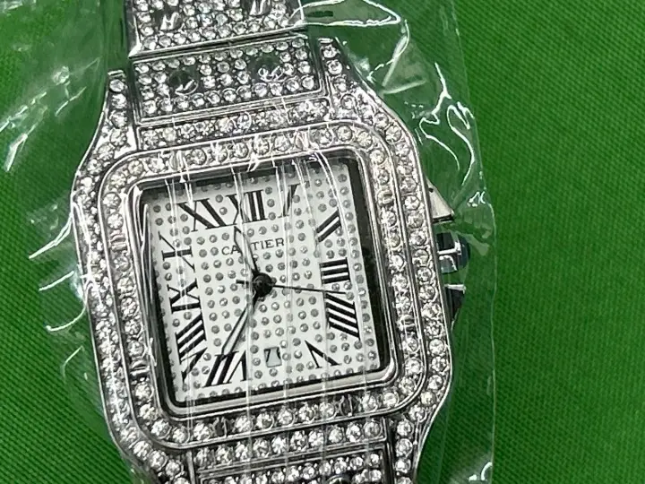 Cartier Santos Iced Out QC photo 7