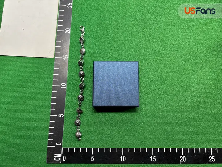 Chrome Hearts Thick Bracelet With Cross QC photo 2