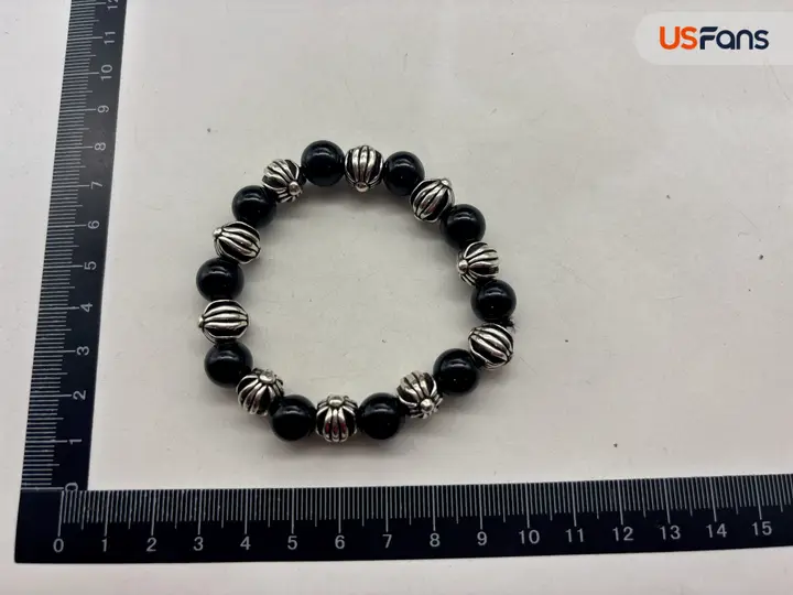 Chrome Hearts Thick Bracelet With Cross QC photo 8