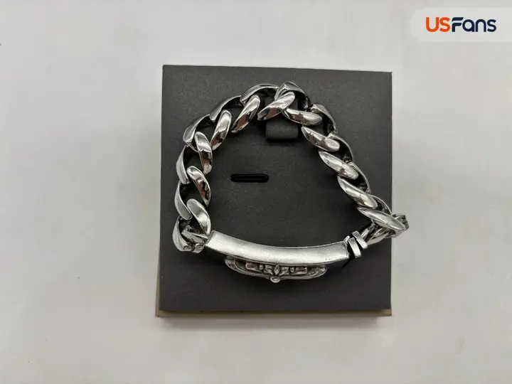 Chrome Hearts Thick Bracelet With Cross QC photo 9