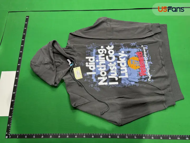Vetements Fan Hoodie QC photo 1