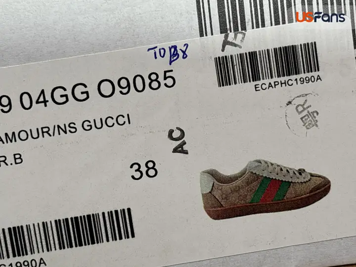 Gucci G74 Web Shoes QC photo 2