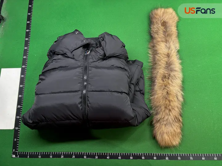 Moncler Mayaf Faux Fur-Trimmed Down Jacket QC photo 12