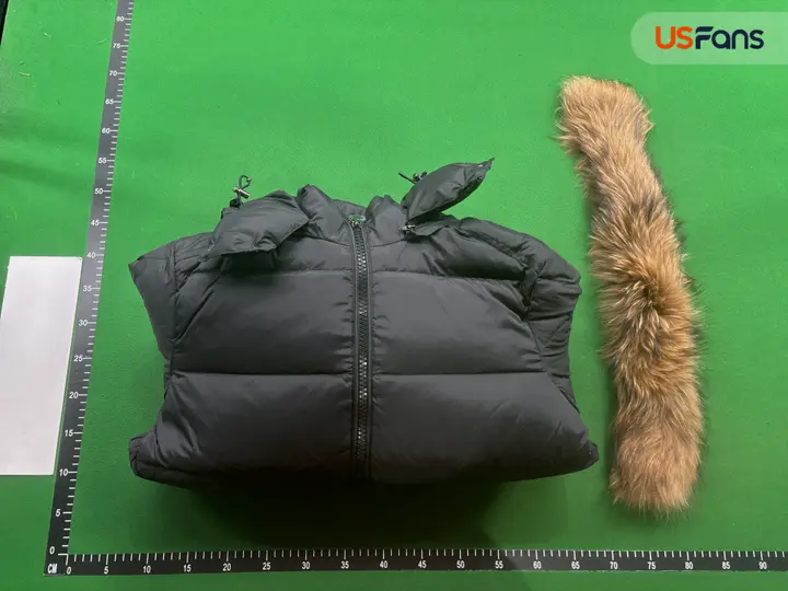 Moncler Mayaf Faux Fur-Trimmed Down Jacket QC photo 4