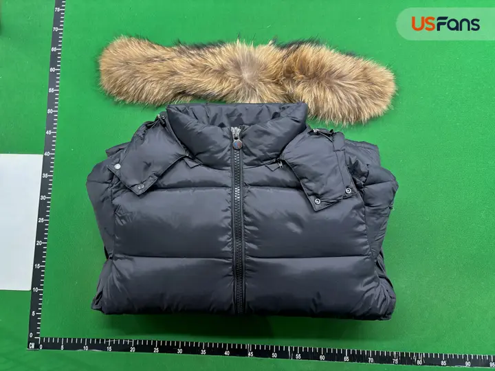 Moncler Mayaf Faux Fur-Trimmed Down Jacket QC photo 8