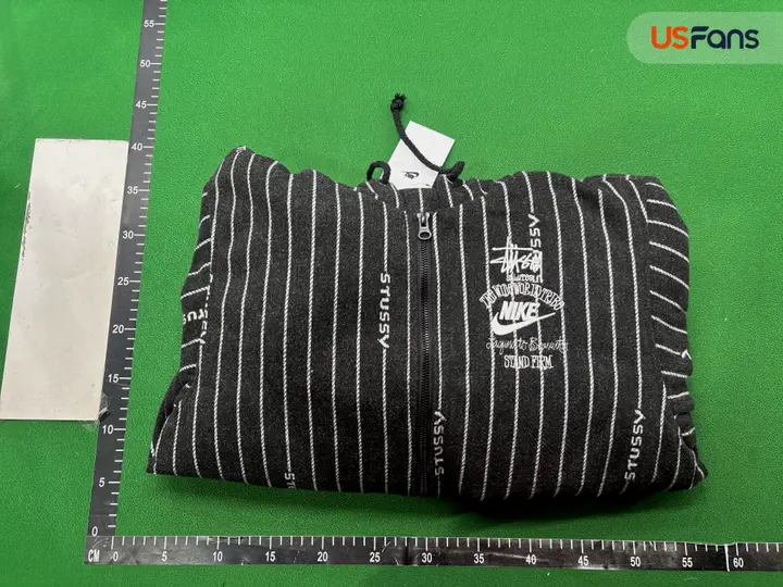 Nike x Stussy Striped Wool Jacket QC photo 16