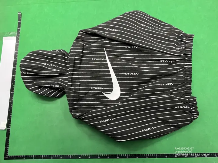 Nike x Stussy Striped Wool Jacket QC photo 2