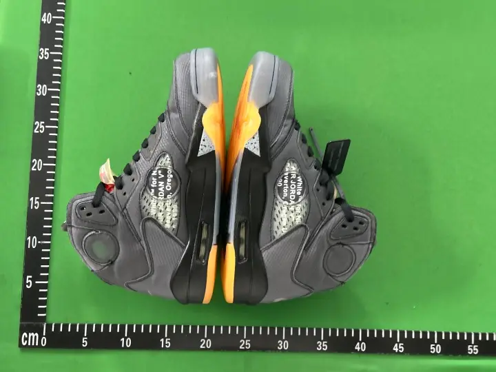 Jordan 5 Muslin x Off-White QC photo 16