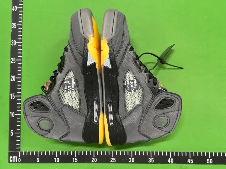 Jordan 5 Muslin x Off-White QC photo 4
