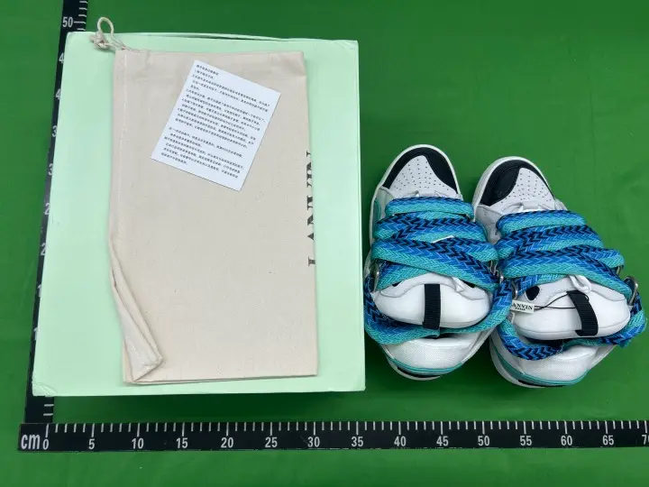 Lanvin Curb Sneakers Blue QC photo 10
