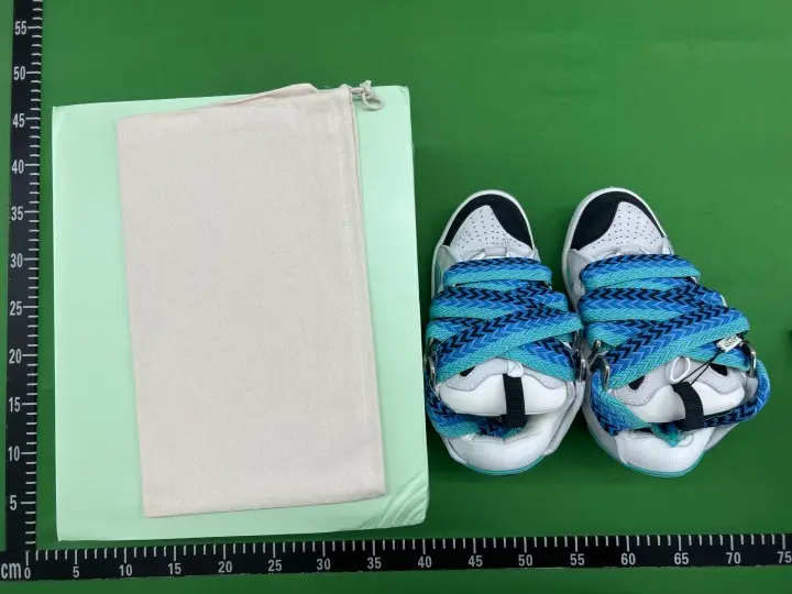 Lanvin Curb Sneakers Blue QC photo 19