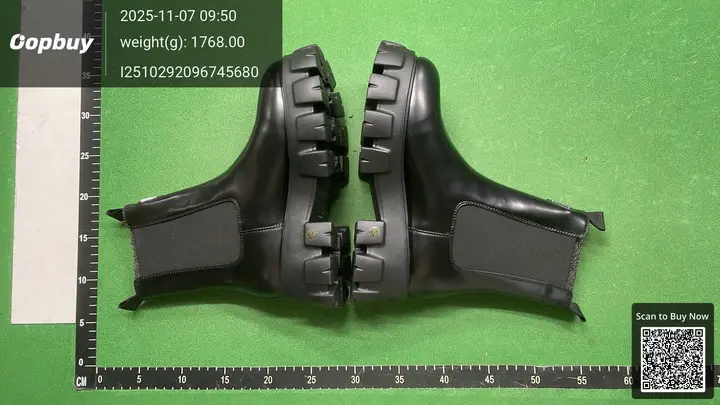 Prada Monolith Leather Chelsea Boots QC photo 11