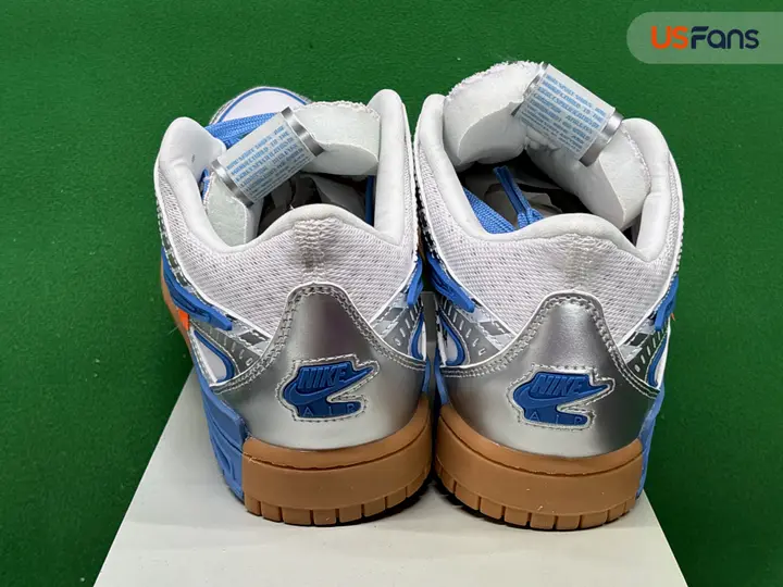 Rubber Dunk x Off-White Orange Shoes QC photo 11