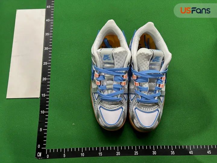 Rubber Dunk x Off-White Orange Shoes QC photo 14