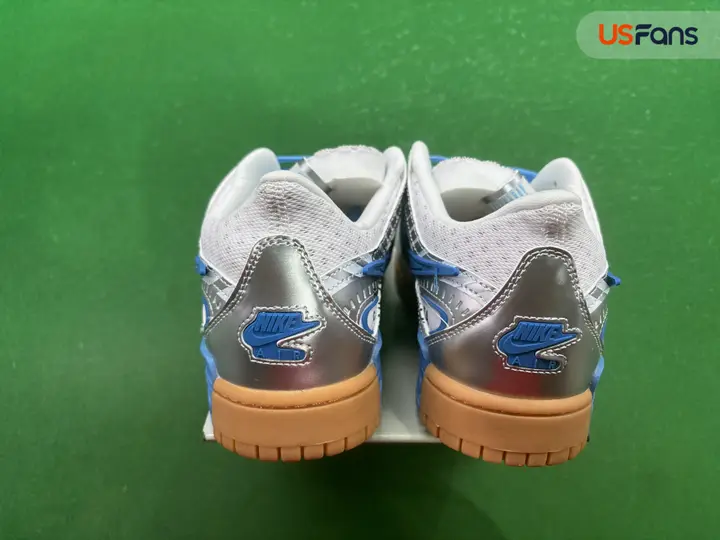 Rubber Dunk x Off-White Orange Shoes QC photo 17