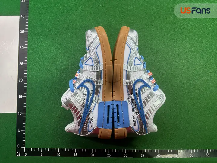 Rubber Dunk x Off-White Orange Shoes QC photo 18