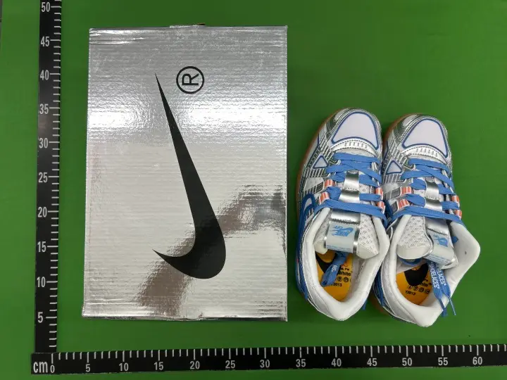 Rubber Dunk x Off-White Orange Shoes QC photo 3