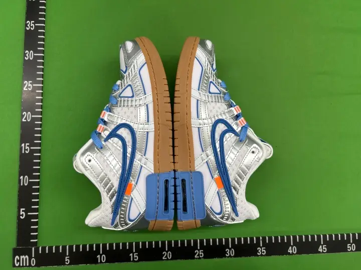 Rubber Dunk x Off-White Orange Shoes QC photo 7