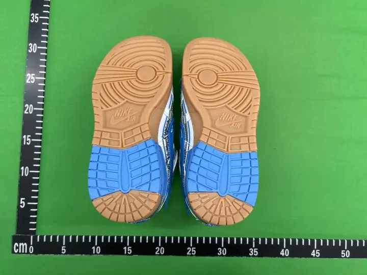 Rubber Dunk x Off-White Orange Shoes QC photo 8