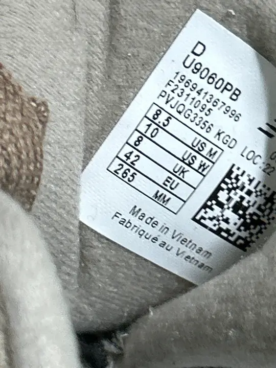 NB 9060 Shoes QC photo 8