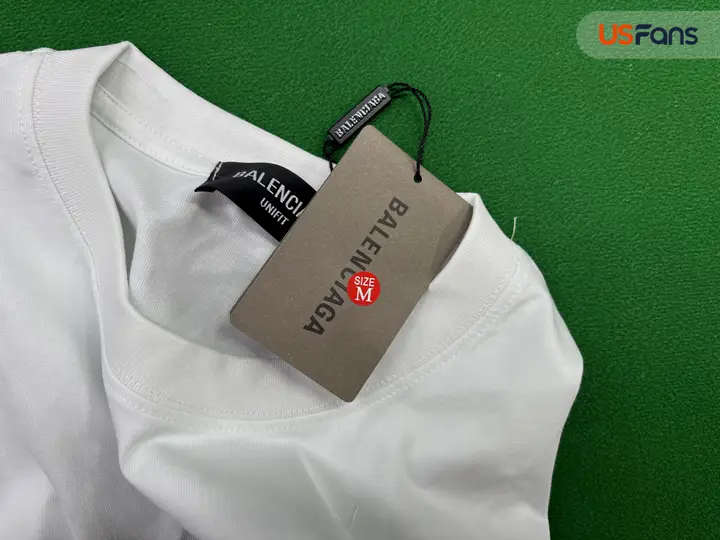 Cheap Balenciaga White T-Shirt QC photo 5