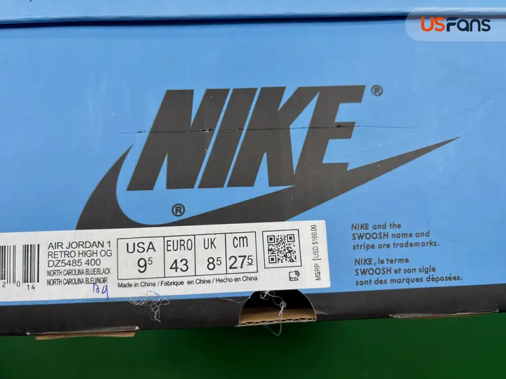 Jordan 1 Union Black Toe QC photo 8