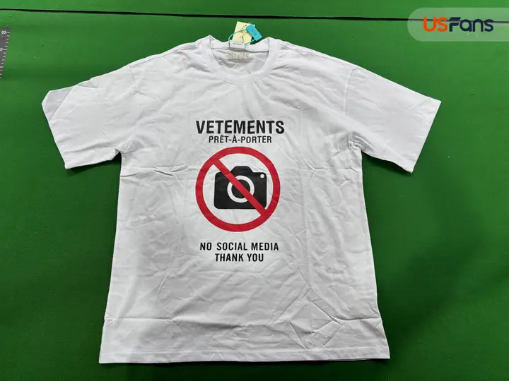 Vetements No-Photo T-Shirt QC photo 14