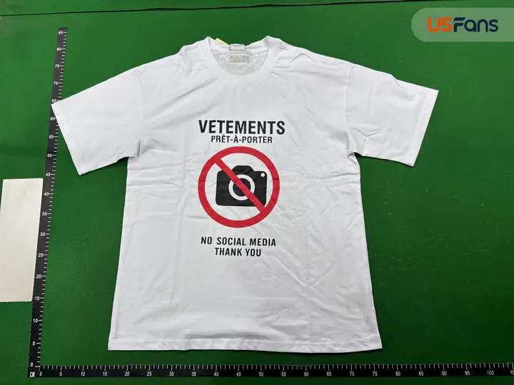Vetements No-Photo T-Shirt QC photo 18