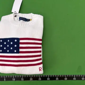 Polo USA Flag Sweater (Beige) QC photo