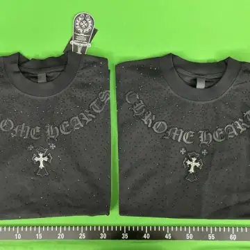 Chrome Hearts Shiny Tee With Rhinestones QC photo