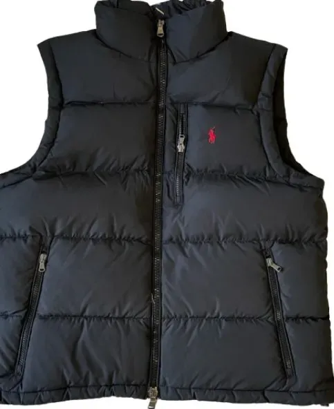 Ralph Lauren Black Vest rep