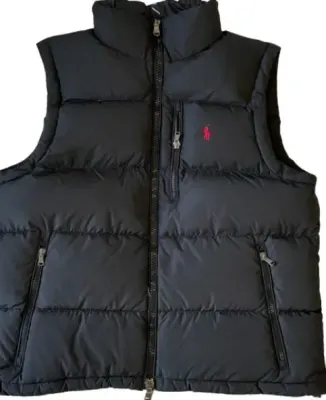 Ralph Lauren Black Vest rep